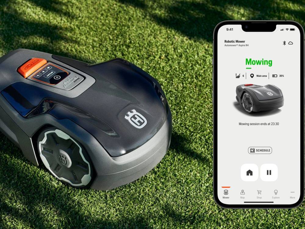 AUTOMOWER® ASPIRE R4 - HUSQVARNA - Tondeuses robots | Krauth - Haguenau